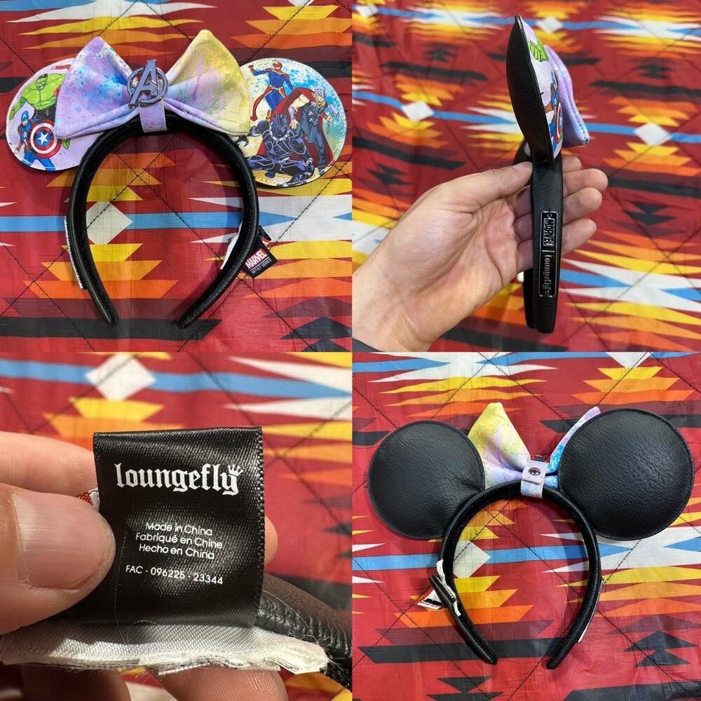 Disney Parks The Avengers Marvel Ear Headband for Adults by Sara Pichelli